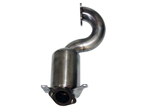 Bull X 63 5mm Downpipe mit 200 Zellen Sportkat für VAG ohne