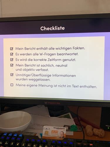 Deutsch Bericht W Fragen Karteikarten Quizlet