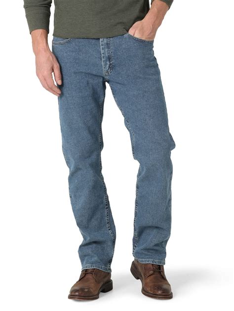 Premium Quality Wrangler Comfort Flex Waistband Jeans For Men Regular Fit Light Stonewash