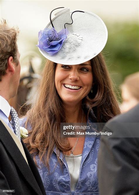 Kate Middleton Attends The Wedding Of Nicholas Van Cutsem And Alice