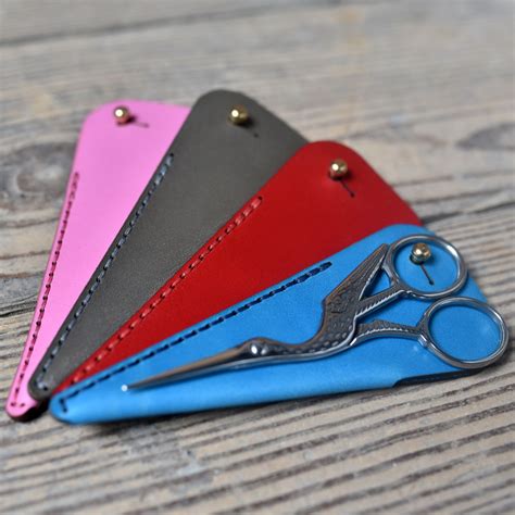 Leather Scissor Case For 4 Inch Scissors Beyond Measure