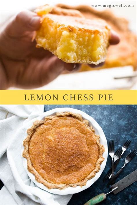 Lemon Chess Pie Desserts Pie Recipe Meg Is Well