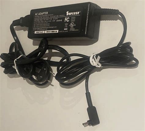 Superer AC Adapter For Laptop Model SPD190342 19V 65W 50 60Hz 100