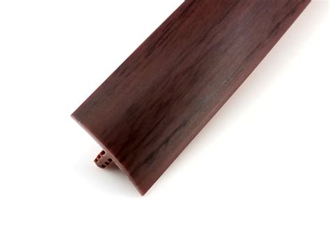 3/4" Cherry Woodgrain T-Molding