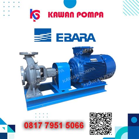 Jual Ebara X Fsha Mechanical Seal Kw With Teco Induction Motor