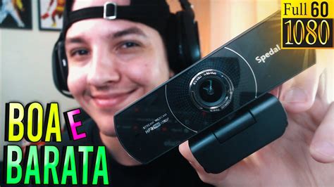 Webcam Spedal MF934H 1080p60 Custo Benefício YouTube