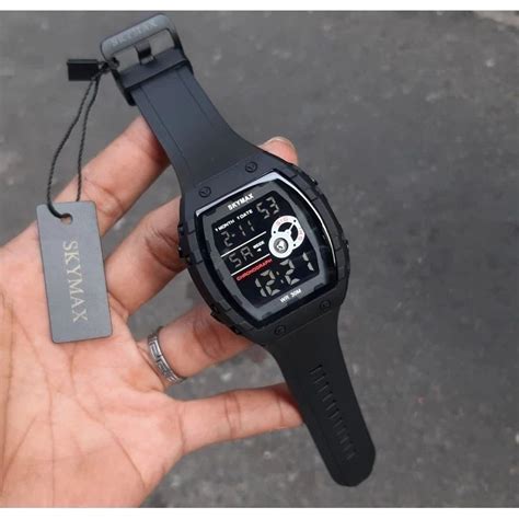 Jual Jam Tangan Skymax 2209 Rubber Waterproof Tahan Air Varian Lengkap Shopee Indonesia