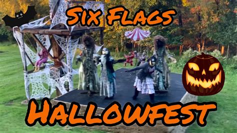 Six Flags Halloween Hallowfest 2020 Youtube