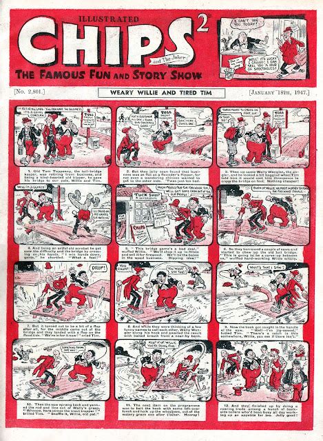 Blimey The Blog Of British Comics Chips This Week In 1947