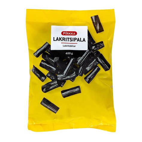 Pirkka Lakritsipala 400g Th