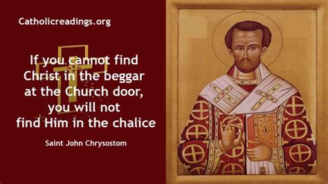 St John Chrysostom Feast Day September Catholic Saint Of