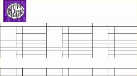 Free School Master Schedule Template Of Class Timetable Template School Schedule Templates Blank ...