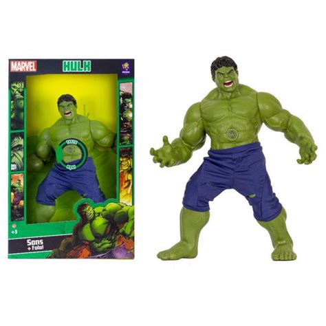 Boneco Hulk Vingadores Gigante 5ocm Som Mimo Toys 0581 Submarino