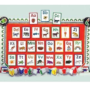 Amazon World Of Eric Carle 32 Piece Shapes Mini Bulletin Board Set