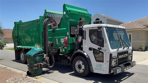 City Of Corpus Christi Mack LR McNeilus ZR Garbage Truck YouTube