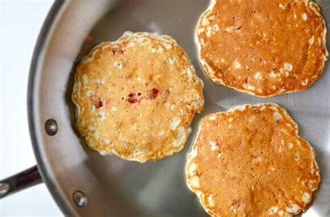 Raspberry Oatmeal Pancakes Recipe Raspberry Recipes Oatmeal Pancakes Oatmeal Pancakes Recipe