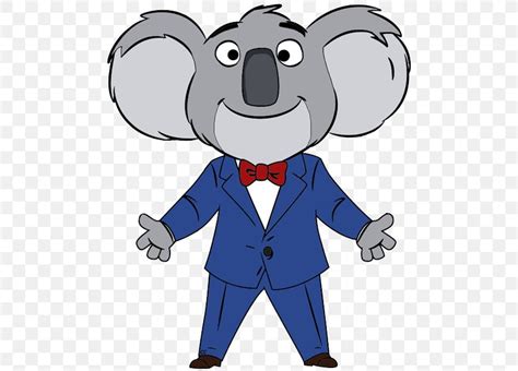 Buster Moon Sing YouTube Clip Art, PNG, 488x589px, 2016, Buster Moon, African Elephant, Animal ...