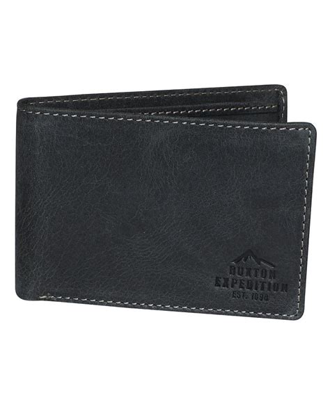 Buxton Mens Expedition Ii Rfid Front Pocket Id Slimfold Macys