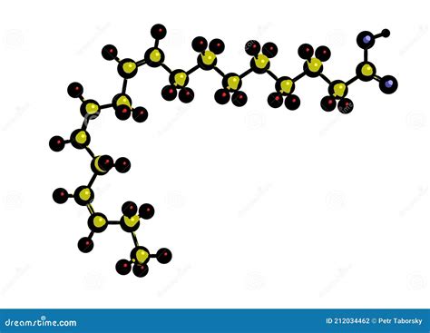 Alpha Linolenic Acid Ala Molecule Essential Polyunsaturated Omega