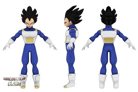 Rigged Vegeta 3d Model Cgtrader