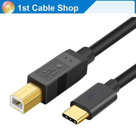 Usb 31 Usb C Printer Cable 6ft 18m Usb 20 Type C To Usb 20 Bm