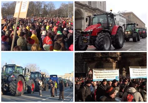 Protest poljoprivrednika u Nemačkoj