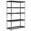 Muscle Rack Tier Steel Garage Storage Shelving Unit In W X