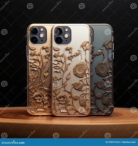 Different Types of Phone Models, AI Generative Stock Illustration