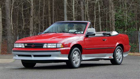 1989 Chevrolet Cavalier Z24 Convertible For Sale At Auction Mecum