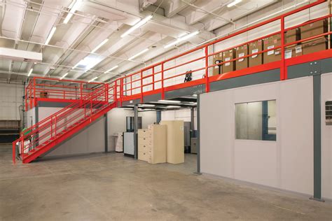 Industrial Handrails | MiTek Mezzanine Systems