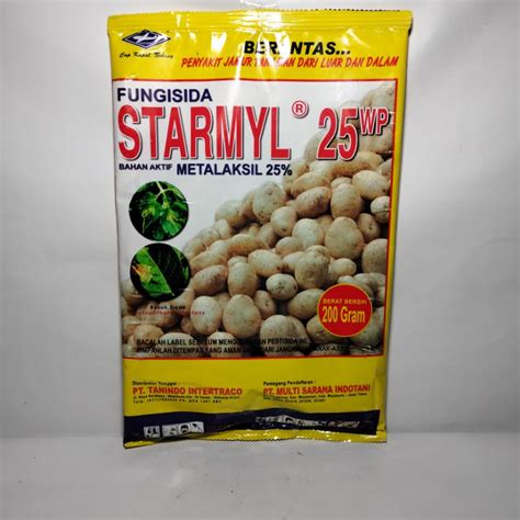 Jual Starmyl 25 WP 200 Gram Fungisida Pencegahan Dan Pembasmi Jamur