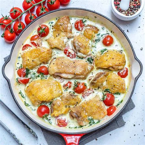 Easy Creamy Tuscan Chicken Healthy Fitness Meals