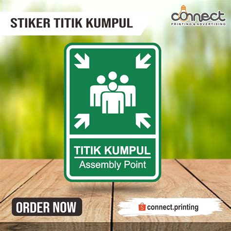 Jual Stiker Titik Kumpul Shopee Indonesia