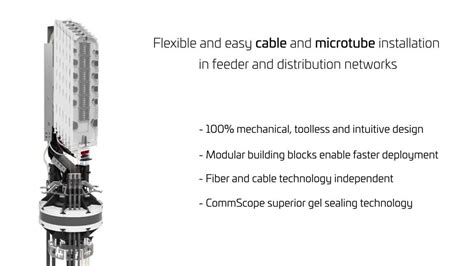 FOSC Modular Splice Closure Overview And Installation YouTube