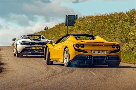 Ferrari F8 Spider Vs McLaren 720S Spider Twin Test 2020 Review CAR