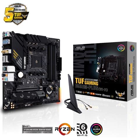 Mainboard ASUS TUF GAMING B550M PLUS WI FI AMD B550 Socket AM4 M