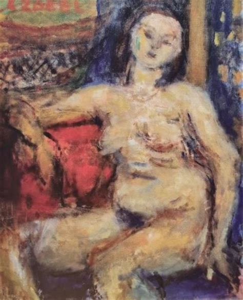 Seated Nude 1945 Bela Czobel WikiArt Org