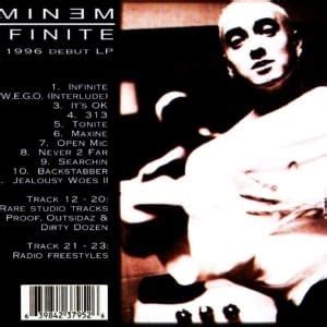 EMINEM - Infinite (Europe Reissue) (1996) CD