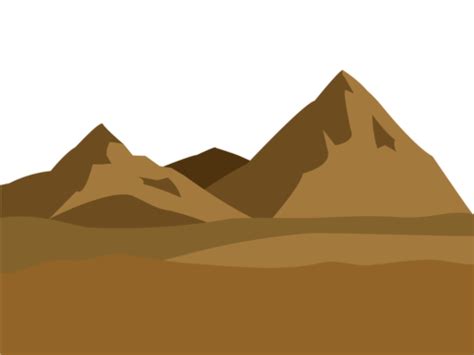 Desert Mountains Clipart Images | Free Download | PNG Transparent ...