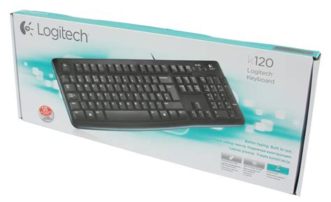 Logitech K120 Corded Keyboard Clavier Usb Qwerty Anglais N 920