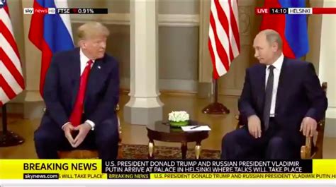 Trump Winks At Putin At Beginning of Presser, Freaking Out the Western ...