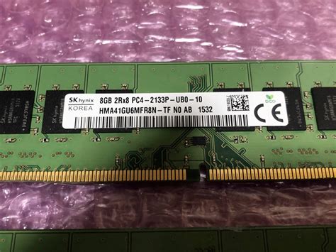 未動確品 SK Hynix DDR4 メモリ DDR4 2133 PC4 17000 HMA41GU6MFR8N TF 8GBx4枚 32GB