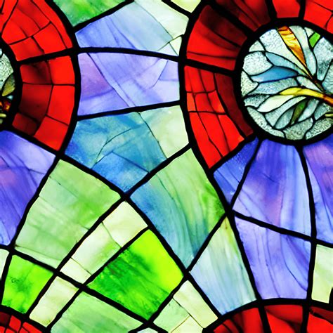 Beautiful Stained Glass Pattern · Creative Fabrica