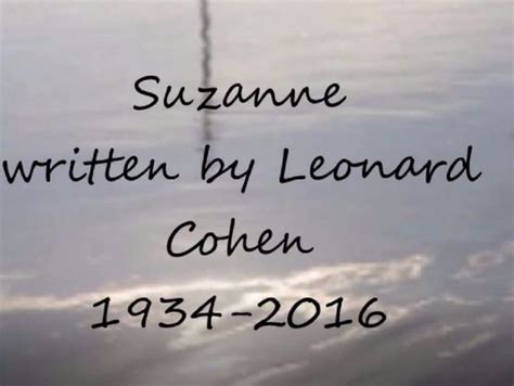 Suzanne music and lyrics cover Leonard Cohen | Teaching Resources