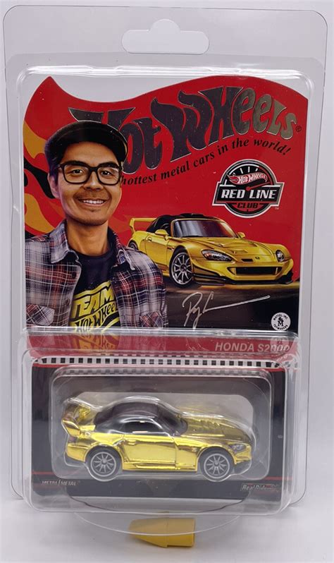 Hot Wheels Rlc Exclusive Ryu Asada Honda S Gold Ebay