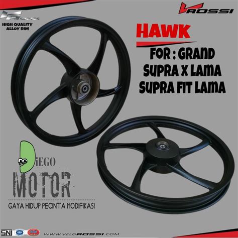 Jual Velg Racing V Rossi Honda Grand Supra Supra Fit Lama Tromol