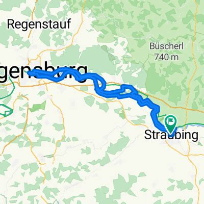 Fahrradrouten In Straubing Bikemap