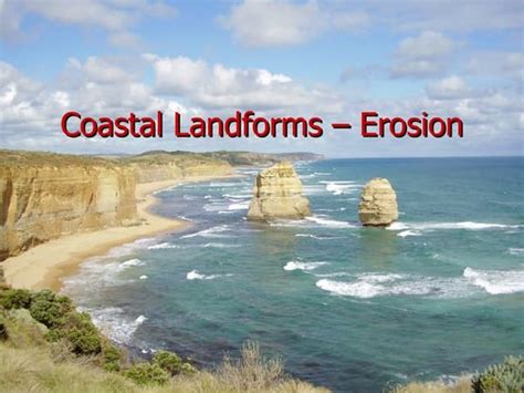 Coastal landforms