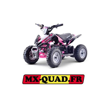 QUAD ENFANT ELECTRIQUE KEROX 800W E REX BW6 ROSE