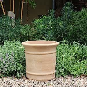 Kreta Keramik Frostfester Handgefertigter Terracotta Blumentopf